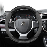 Suede Matte Carbon Fiber Cover for Suzuki Swift Car Interior Accessory Hocasen
