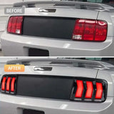 Mustang RGB LED Tail Lights for Ford 2005-2009 Car Interior Accessory Vland
