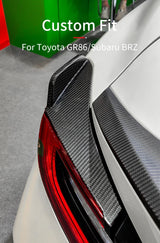 Tail Light Wind Knife Trim Carbon Fiber for Toyota GR86