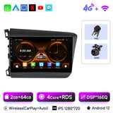 9-Inch Android 13 Multimedia Navigation for Honda Civic 2011–2015