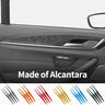 For Tesla Model 3 (2023-) / Model Y (2025-) Car Reading Light Panel Trim Sticker Anti Scratch Carbon Fiber Interior Accessories