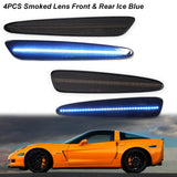 LED Side Marker Smoked Lens for Chevy Corvette C6 2005-2013