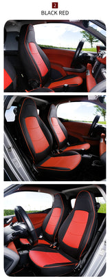 All-Season PU Leather Seat Covers for Smart Fortwo 451