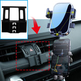 Screen-Mounted Stable Phone Holder for Toyota RAV4 2019–2024 Car Phone Holder CATUSIKI