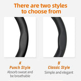 Faux Leather Wheel Cover for VW Golf Passat Jetta Car Interior Accessory Hocasen