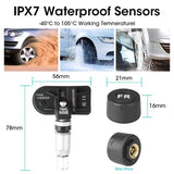 USB Wireless TPMS Tire Pressure Monitoring System for Android Car Interior Accessory RSNAVI