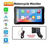 7in Motorcycle GPS Monitor Wireless CarPlay Universal