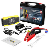 Car Jump Starter Power Bank with 150PSI Air Pump, Auto Emergency Starting Device for 12V Vehicles