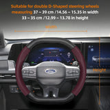 Breathable Carbon Fiber Wheel Cover for Ford Auto