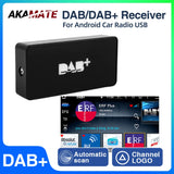 USB DAB+ Digital Receiver for Android Car Stereo Car Interior Accessory AKAMATE