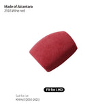 For KIA KX5 Car Gear Shift Lever Boot Cover Protection Decorative Trim Sticker Interior Tuning Accessories Made of Alcantara