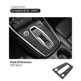 Premium Alcantara Car Center Console Gear Shift Panel Cover for Audi A3 S3 8Y (2020-)