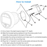 Marine Stereo Speaker Set with Bluetooth for RV Boat