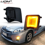 Front Bumper Switchback LED Lights for Toyota Prius 2010-2011 Car Interior Accessory iJDM