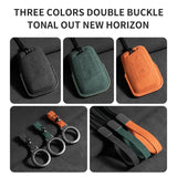 Suede Car Remote Key Case Cover for Volkswagen Golf Car Interior Accessory OEM