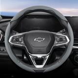Breathable Leather Steering Wheel Cover for Chevrolet Cruze
