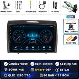 Android 15 2K QLED Stereo for Mercedes-Benz SLK-Class 2004–2011