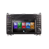 7-Inch Android Head Unit with Wireless CarPlay for Mercedes B200