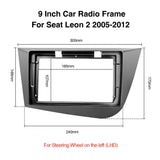Car Radio Frame Bezel Mounting Trim for Seat Leon 2