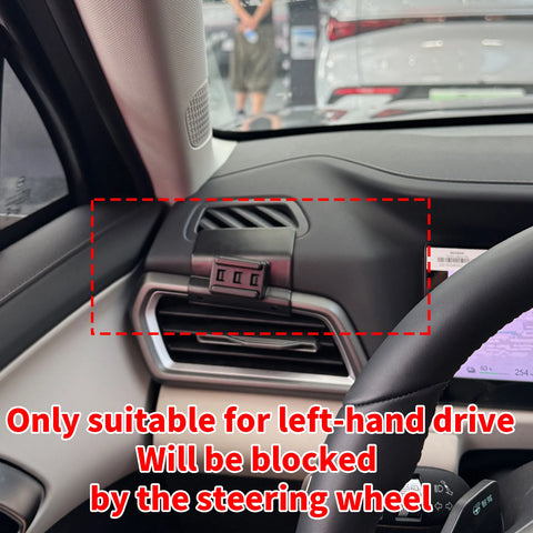 Wireless Fast Charging Phone Holder for BYD Yuan UP 2024–2026 Car Phone Holder CATUSIKI
