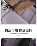 Leapmotor C10 C16 Car Floating Table Tray Rotatable Square Desk For Dining Table Office Tea Interior Accessories