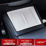 For Tesla Model 3 Highland (2024-Present) and Tesla Model Y Launch (2025-Present) Center Control Storage Box with Wireless Ch
