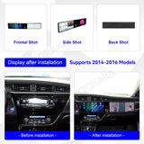 Android 13 Dual Screen Head Unit for Toyota Corolla 2014-2016