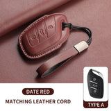 Car Key Leather Case Cover For MG