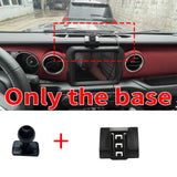 Adjustable GPS Navigation Phone Bracket for Jeep Wrangler 2018–2023