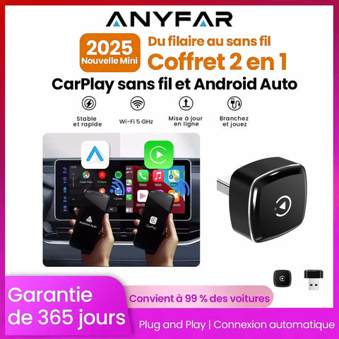Wireless CarPlay Android Auto Adapter for VW Toyota Honda CarPlay Adapter LEXXSON