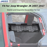 Iron Roof Storage Rack for Jeep Wrangler JK 2007-2017 Car Interior Accessory HEBE