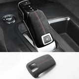 For Peugeot 508 2008 4008 5008 Gear Shift Knob Boot Cover Trim Stickers Car Premium Interior Tuning Accessory Made of Alcanta