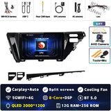 Android 15 Navigation Stereo for Toyota Camry XV70 2017–2020