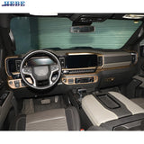 Dashboard Trim Kit for Chevrolet Silverado Car Interior Accessory HEBE