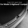 For Tesla Model 3 Highland Y Juniper Trunk Sill Guard Cover