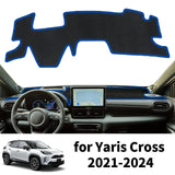 Premium Dashboard Sunshade Mat for Toyota Yaris Cross 2021–2024 Dashboard Mat CATUSIKI
