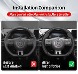 Breathable Carbon Fiber Wheel Cover for MG SUVs