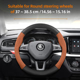 Suede Matte Carbon Fiber Wheel Cover for Skoda