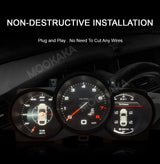 12.3" Digital Virtual Instrument Cluster for Porsche Macan 2014–2024