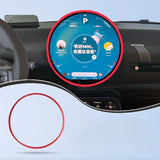For BMW MINI Cooper J01 J05 F66 F65 Car Central Control Screen Cover Navigation Screen Protector Strip