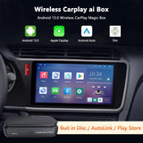 Universal Multimedia DVD Player with Wireless CarPlay Car Interior Accessory AUTOTOP