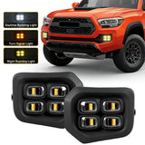 Toyota Tacoma 2016-2023 LED DRL Turn Signal Fog Light LED Ambient Light MAGIC COLORM 3 Functions