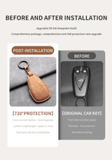 Car Key Case Cover For Changan UNIT UNIK CS35 PLUS CS55 PLUS CS75 PLUS 2019 Oshan X7 X5 For Changan Car Key Leather Car Key C
