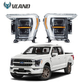 Vland LED Matrix Headlights for Ford F-150 2021-2024 Car Interior Accessory Vland