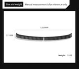 Tesla Cybertruck 2024-2026 Front Trunk Threshold Strip Bumper Protective Cover Pickup Trunk Guard Strip Car Accessory Trunk G