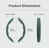 Breathable Leather Steering Wheel Cover for Honda