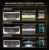 Android 15 Multimedia Player for Mercedes-Benz C-Class 2011-2015 Android Head Unit RSNAVI