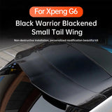 For Xpeng G6 2023-2024 Xiaopeng G6 Car Tail Wing Upgrade Sports Black Samurai Car Spoilers Car Spoilers OEM