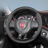 Suede Carbon Fiber Wheel Cover for Fiat