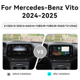 Android 15 Multimedia Head Unit for Mercedes Benz Vito 2024–2025 Android Head Unit Aotsr